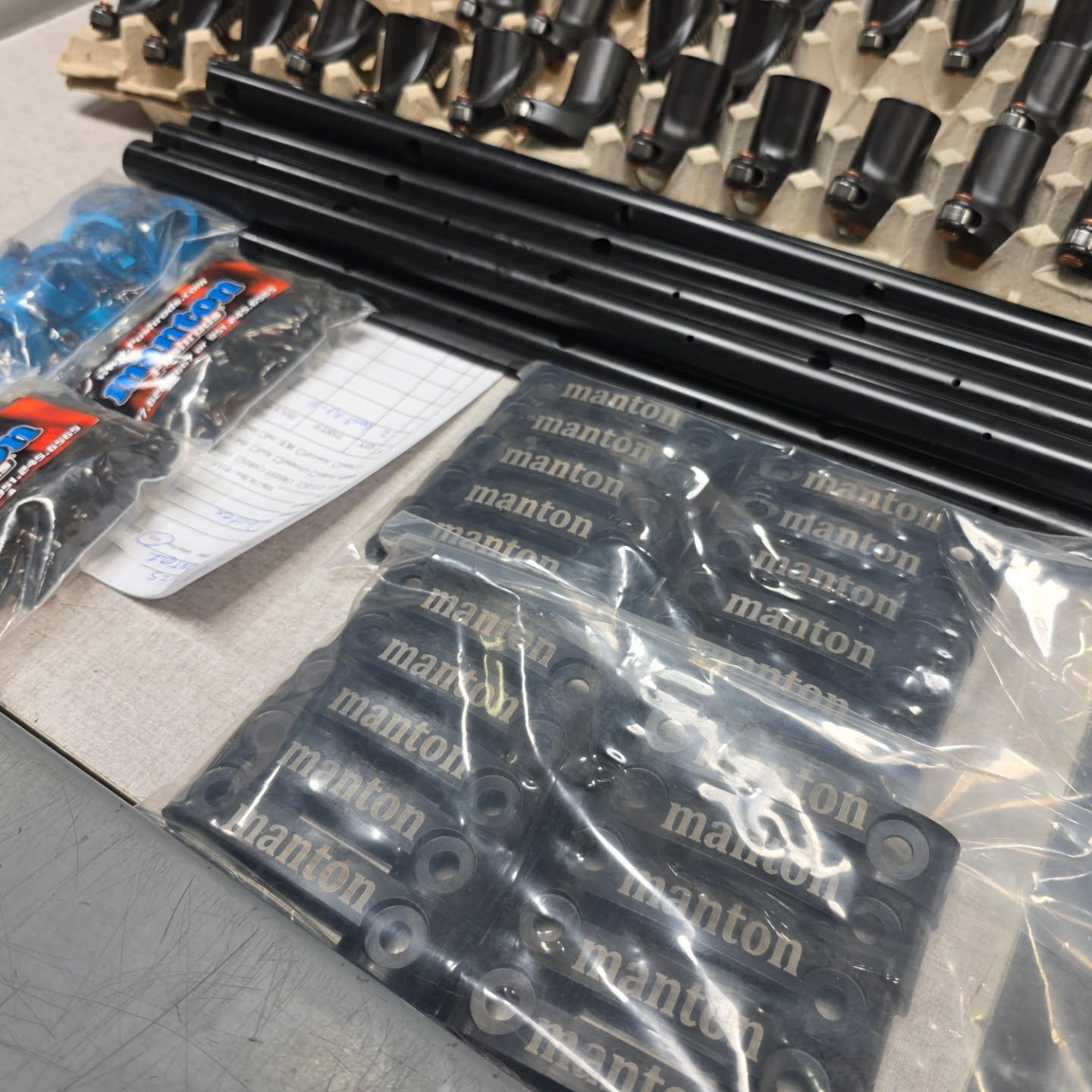 Manton Rocker Shafts and Rocker Arms